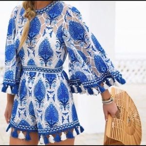 Tassel Romper